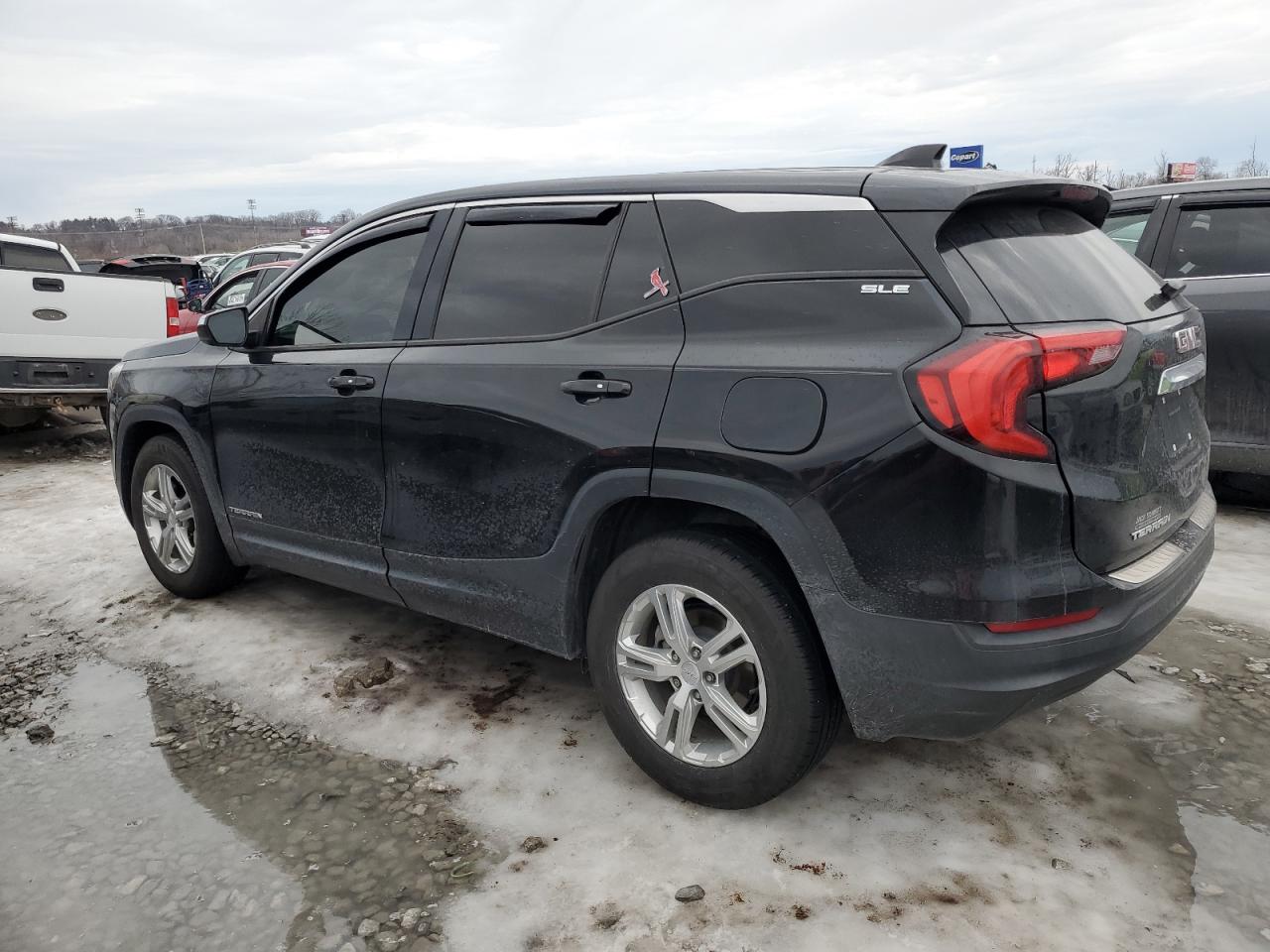 2019 GMC Terrain VIN 3GKALMEVXKL168469 Copart auction photo, side / minor dent/scratches damage thumbnail 2