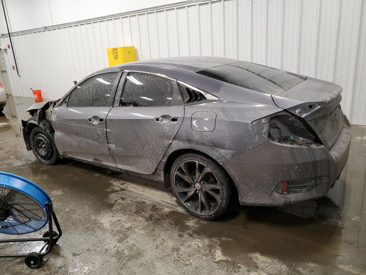 2021 Honda Civic VIN 2HGFC2F82MH503221 Copart auction photo, all over damage thumbnail 2