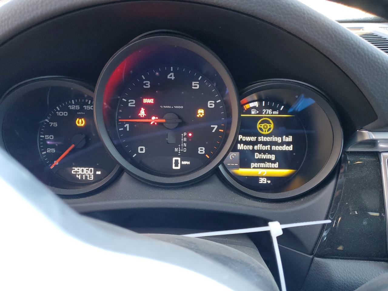 2018 Porsche Macan VIN WP1AA2A54JLB08384 Copart auction photo, front end / rear end damage thumbnail 9
