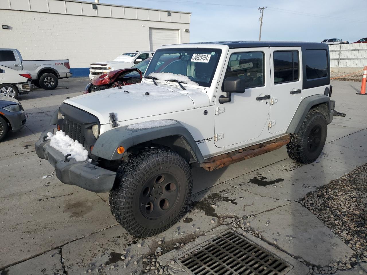 2013 Jeep Wrangler VIN 1C4BJWDG2DL549672