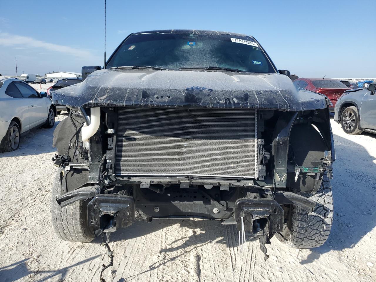 2023 Ford F-150 VIN 1FTFW1E5XPKF48640 Copart auction photo, front end / side damage thumbnail 5
