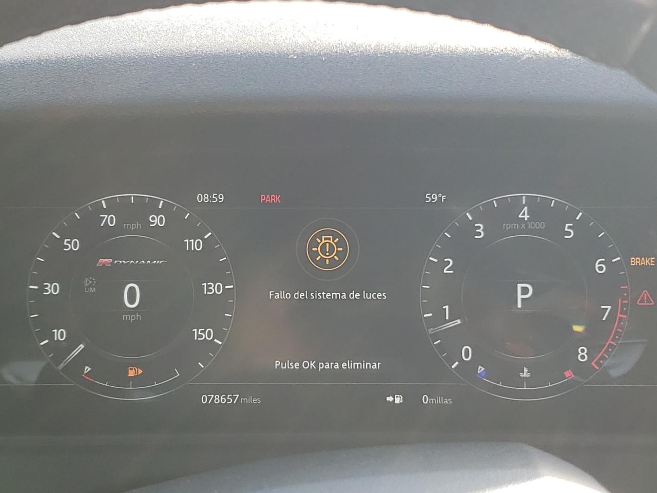 2018 Land Rover Range Rover VIN SALYL2RX1JA735645 Copart auction photo, front end damage thumbnail 9