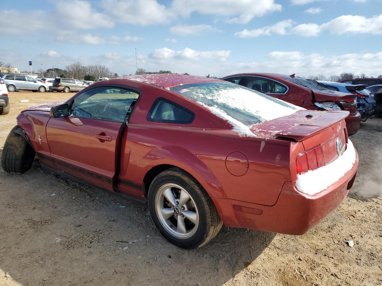 2008 Ford Mustang VIN 1ZVHT80N585115886 Copart auction photo, front end damage thumbnail 2