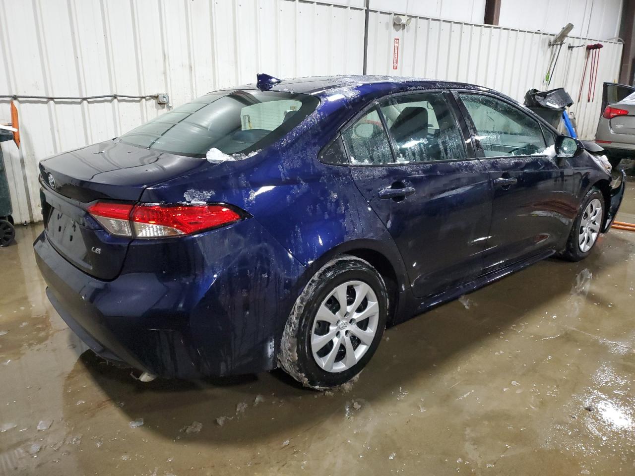 2021 Toyota Corolla VIN 5YFEPMAE0MP180241 Copart auction photo, front end damage thumbnail 3