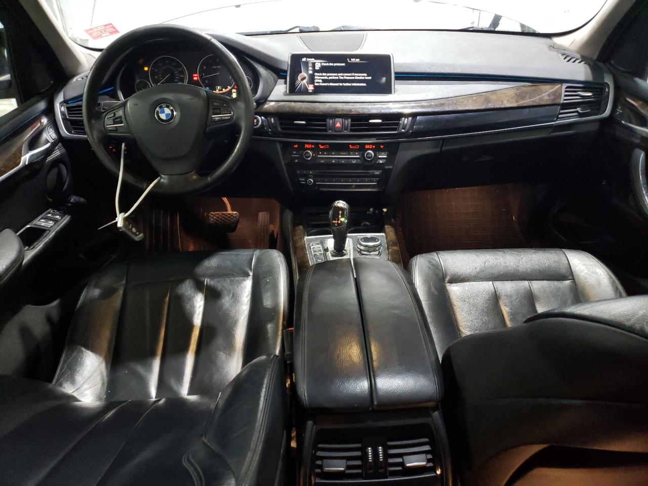 2014 BMW X5 VIN 5UXKR0C58E0K44281 Copart auction photo, rear end / front end damage thumbnail 8