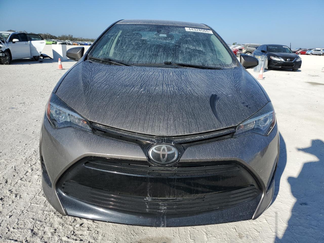 2018 Toyota Corolla VIN 2T1BURHE6JC113668 Copart auction photo, rear end damage thumbnail 5