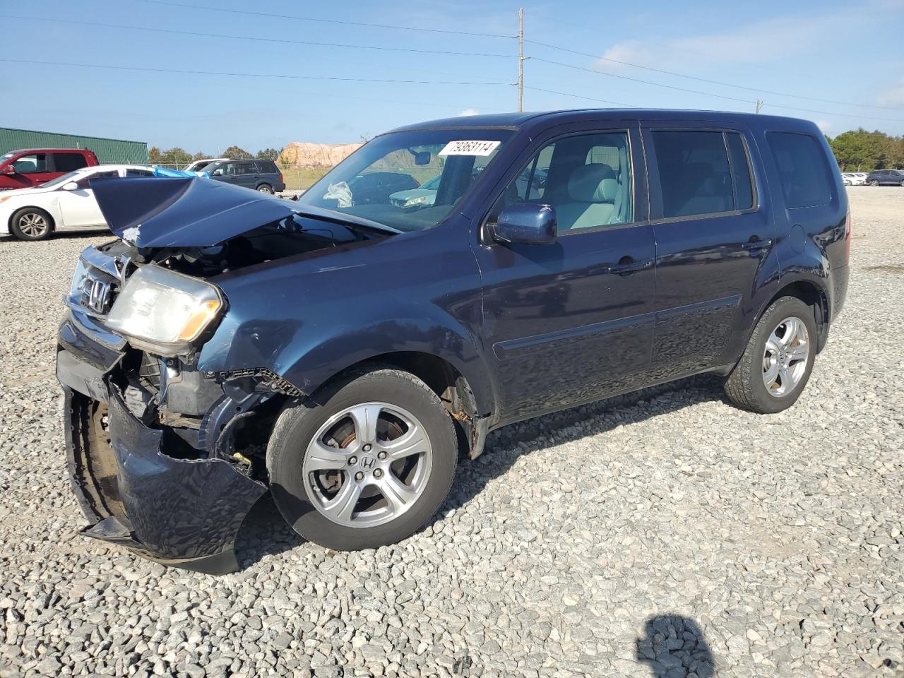 2012 Honda Pilot VIN 5FNYF3H48CB025406