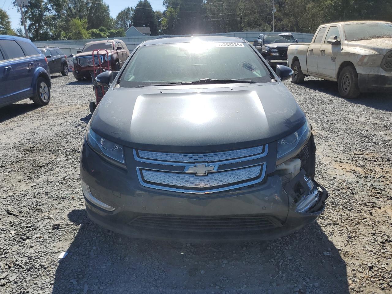 2012 Chevrolet Volt VIN 1G1RA6E43CU124918 Copart auction photo, front end damage thumbnail 5