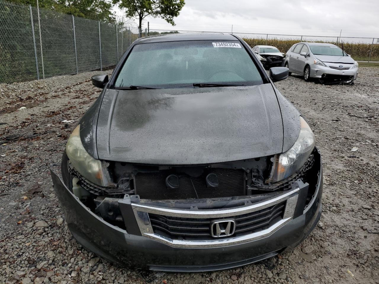 2008 Honda Accord VIN 1HGCP26898A084828 Copart auction photo, front end / undercarriage damage thumbnail 5