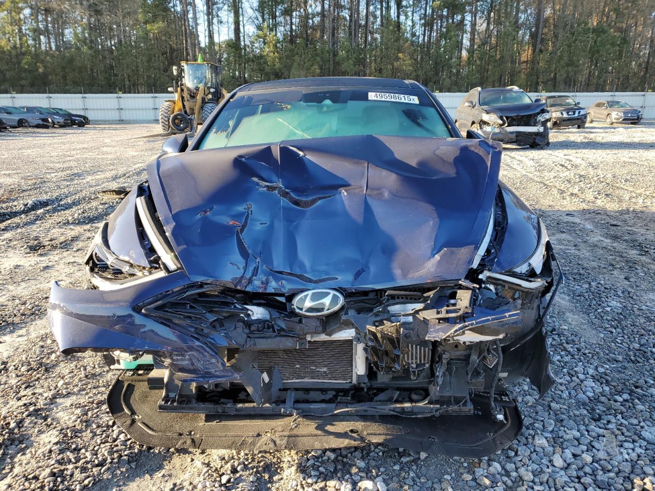 2021 Hyundai Sonata VIN 5NPEH4J24MH097847 Copart auction photo, front end damage thumbnail 5