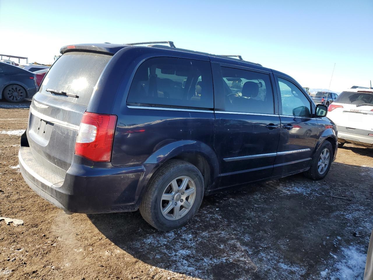 2012 Chrysler Town & Country VIN 2C4RC1BG8CR313757 Copart auction photo, hail / front end damage thumbnail 3