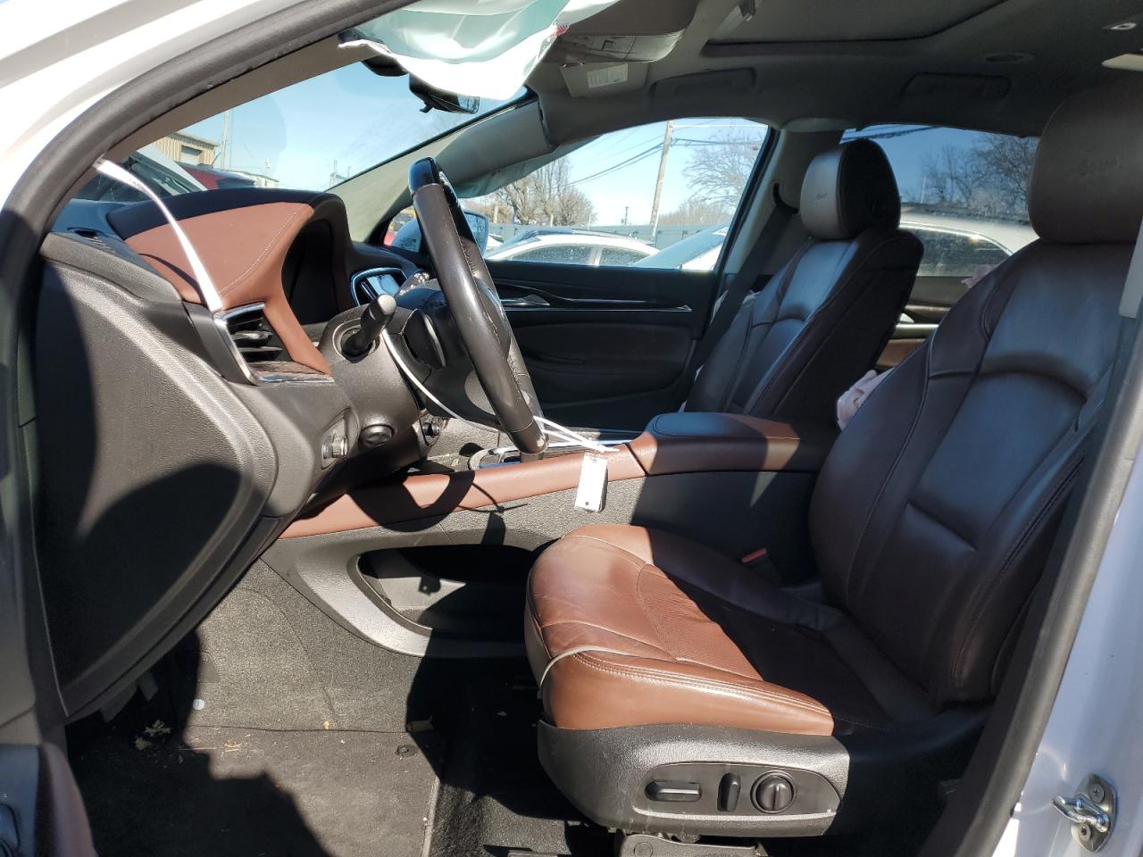 2018 Buick Enclave VIN 5GAEVCKW8JJ216864 Copart auction photo, front end / side damage thumbnail 7