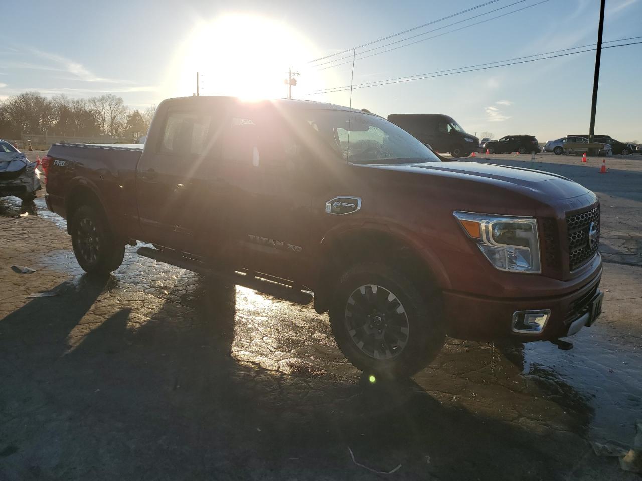 2019 Nissan Titan VIN 1N6BA1F48KN526059 Copart auction photo, mechanical damage thumbnail 4