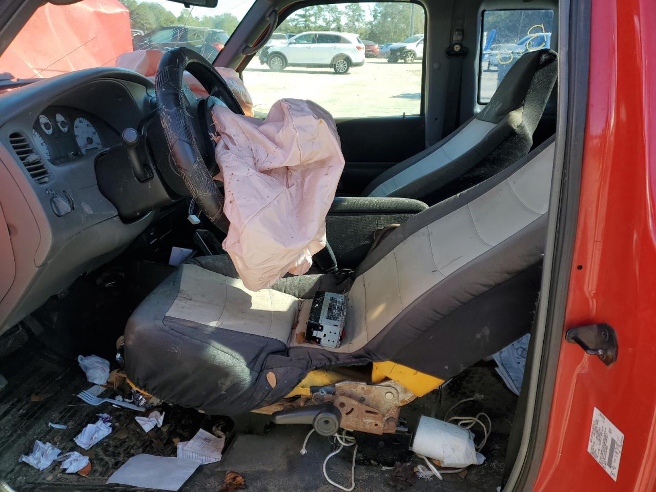 2004 Ford Ranger VIN 1FTYR14U24PB30628 Copart auction photo, front end damage thumbnail 7