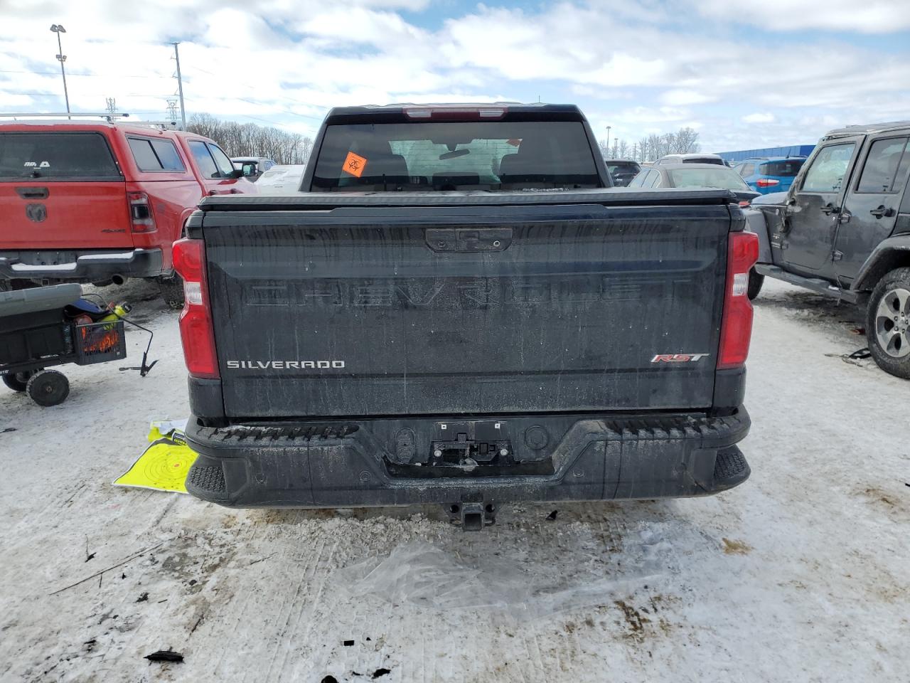 2022 Chevrolet Silverado VIN 3GCUYEED3NG164266 Copart auction photo, front end damage thumbnail 6