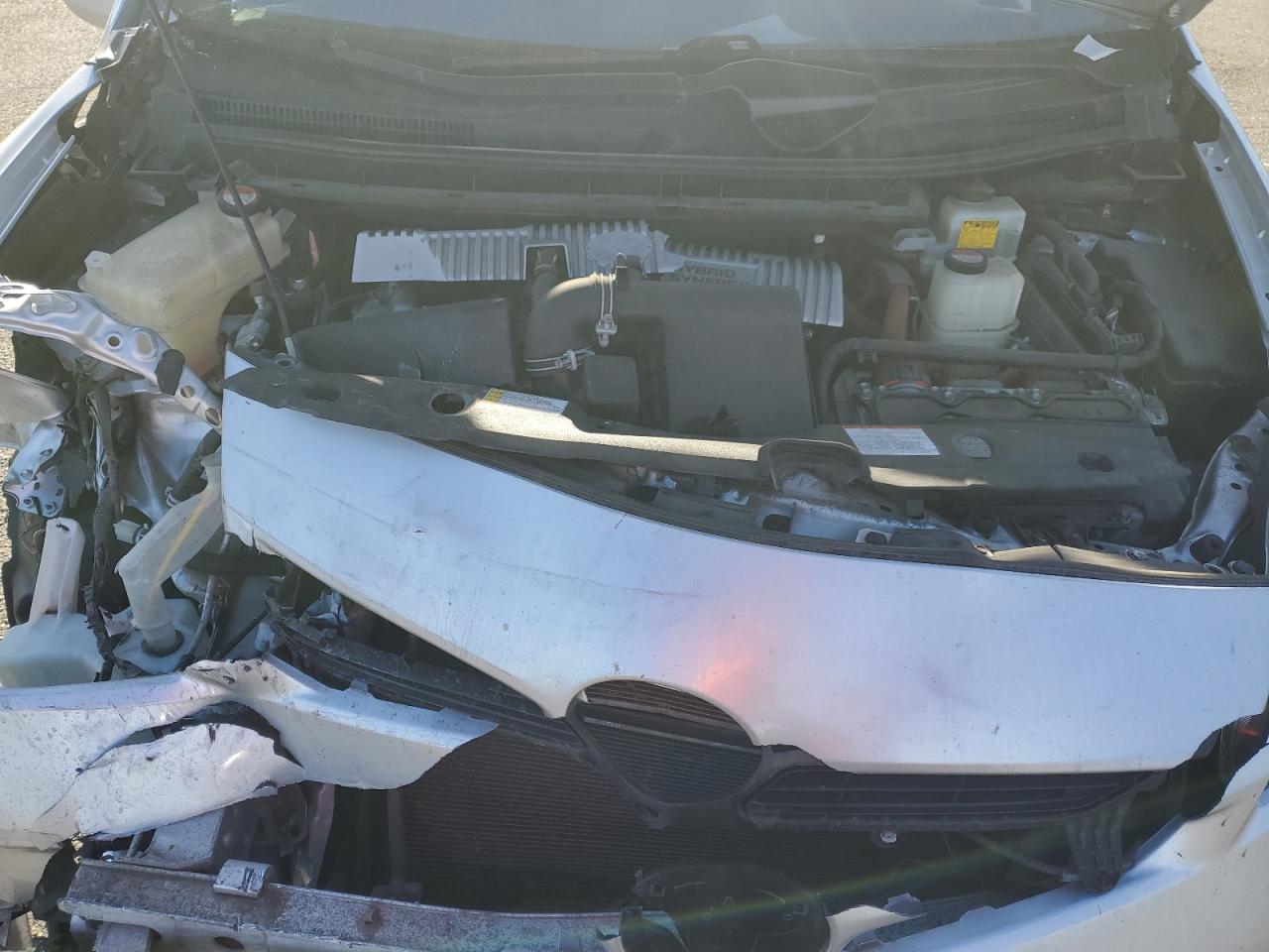 2015 Toyota Prius VIN JTDKN3DU4F0471070 Copart auction photo, front end damage thumbnail 12
