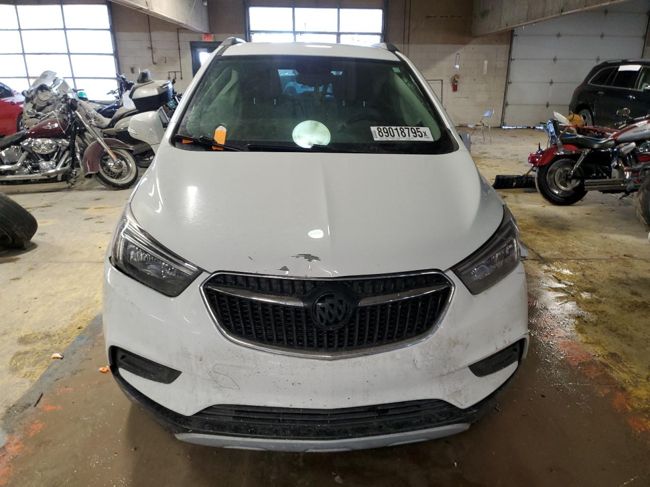 2018 Buick Encore VIN KL4CJASB9JB640304 Copart auction photo, front end / side damage thumbnail 5