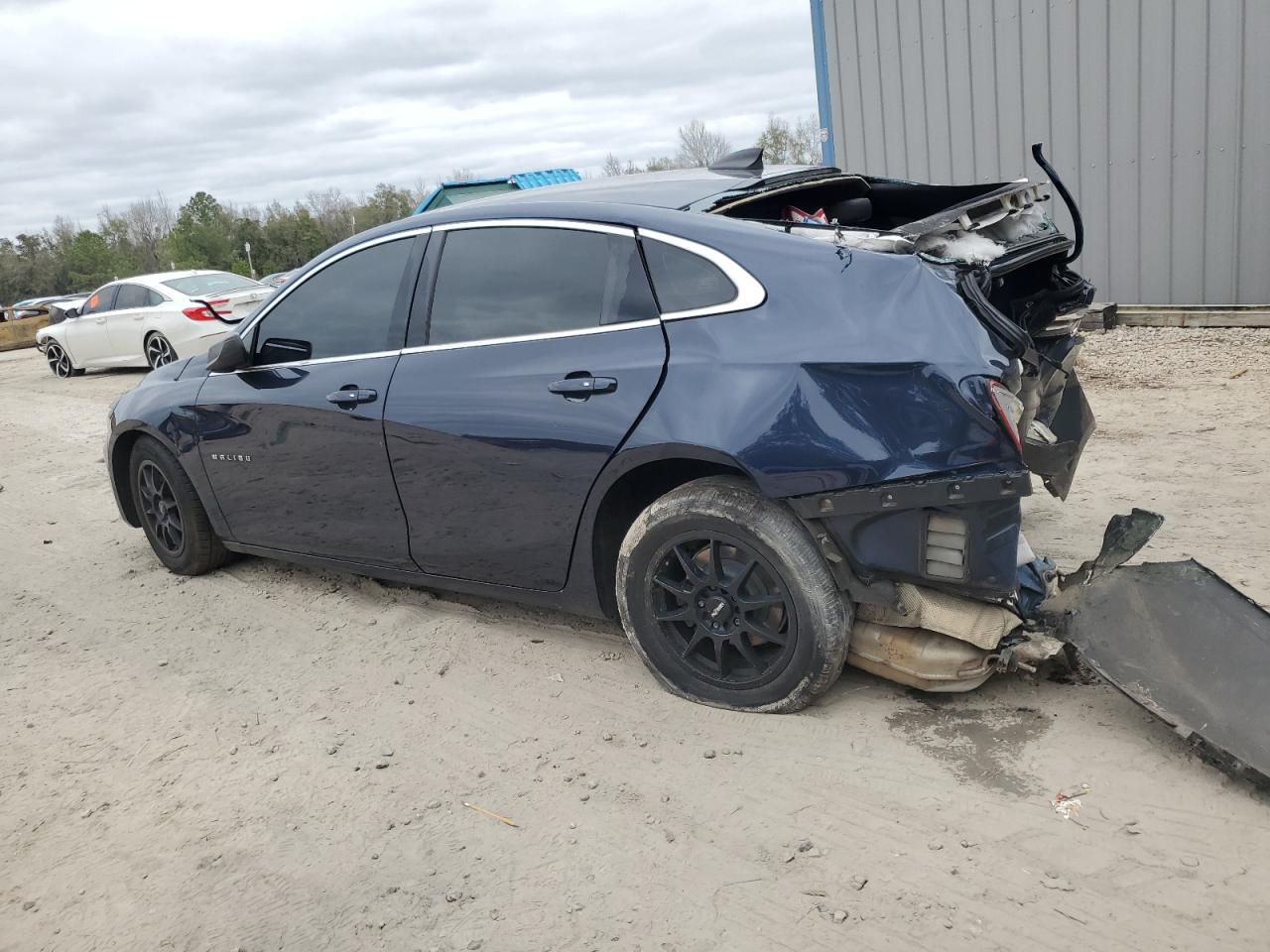 2018 Chevrolet Malibu VIN 1G1ZB5ST0JF169478 Copart auction photo, rear end damage thumbnail 2