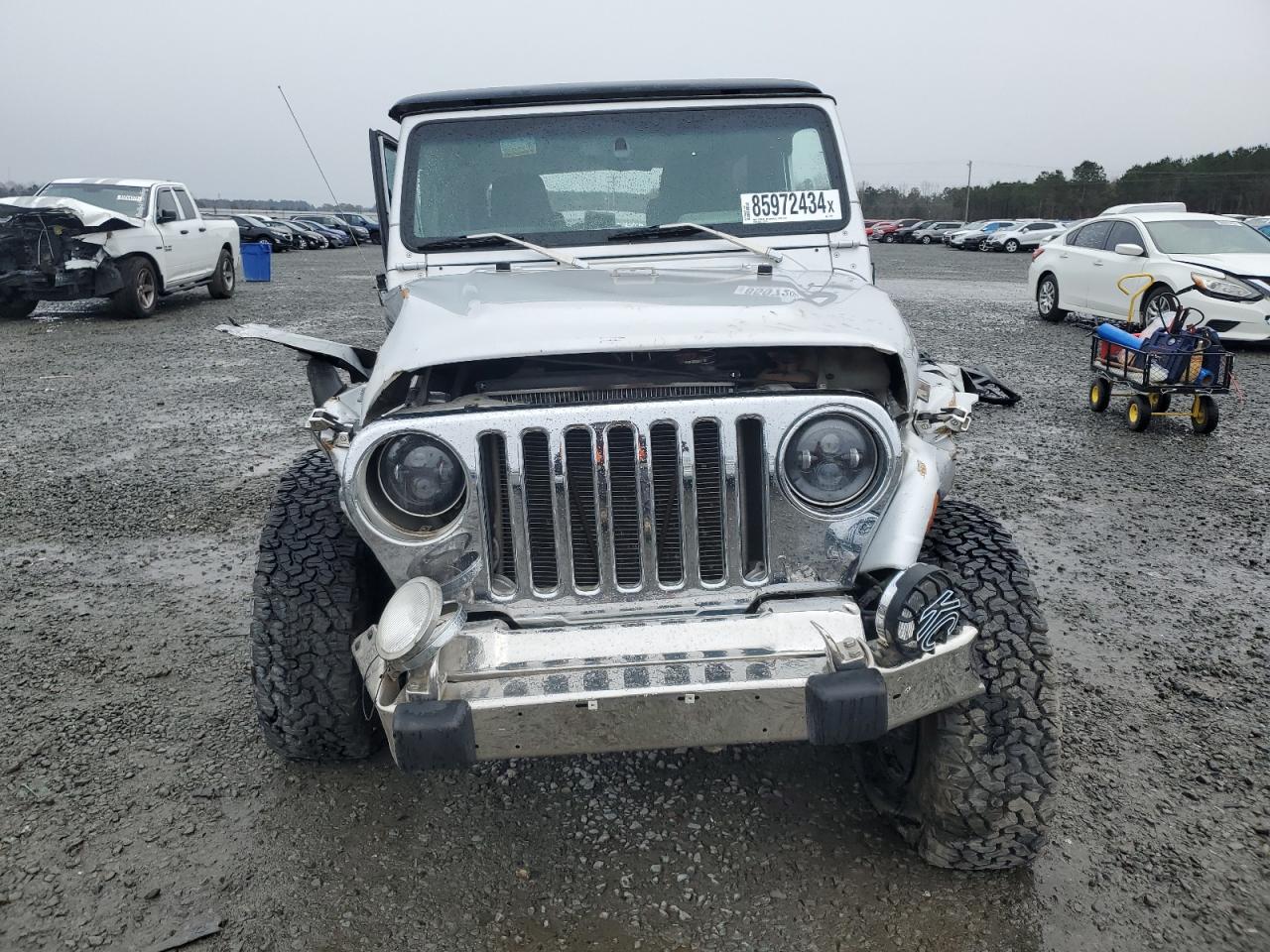 2006 Jeep Wrangler VIN 1J4FA44S36P777065 Copart auction photo, all over damage thumbnail 5