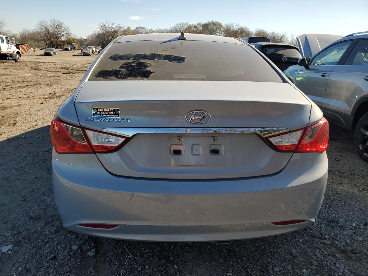 2011 Hyundai Sonata VIN 5NPEB4AC2BH224277 Copart auction photo, vandalism / side damage thumbnail 6