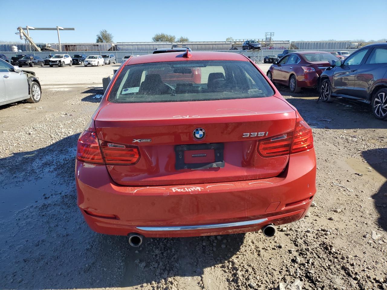 2014 BMW 3er VIN WBA3B9G52ENR90699 Copart auction photo, front end / minor dent/scratches damage thumbnail 6