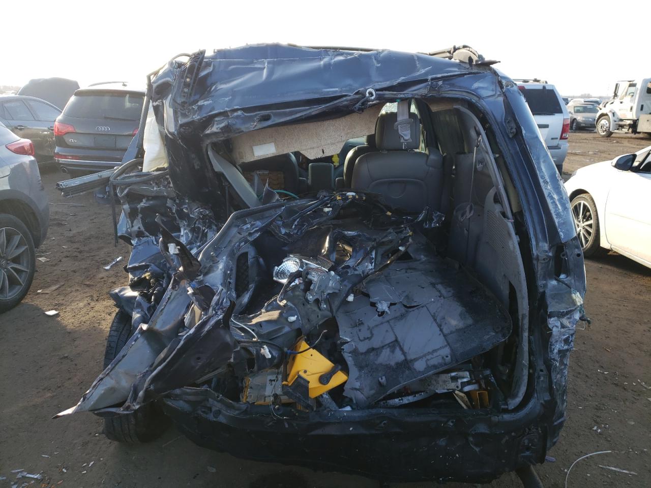 2006 Toyota Sienna VIN 5TDZA22CX6S570343 Copart auction photo, all over damage thumbnail 6