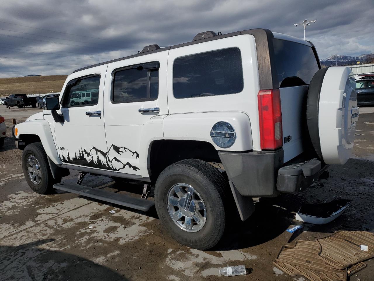 2006 Hummer H3 VIN 5GTDN136868203276 Copart auction photo, side damage thumbnail 2
