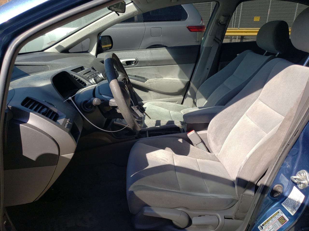 2009 Honda Civic VIN 19XFA16539E040190 Copart auction photo, front end damage thumbnail 7