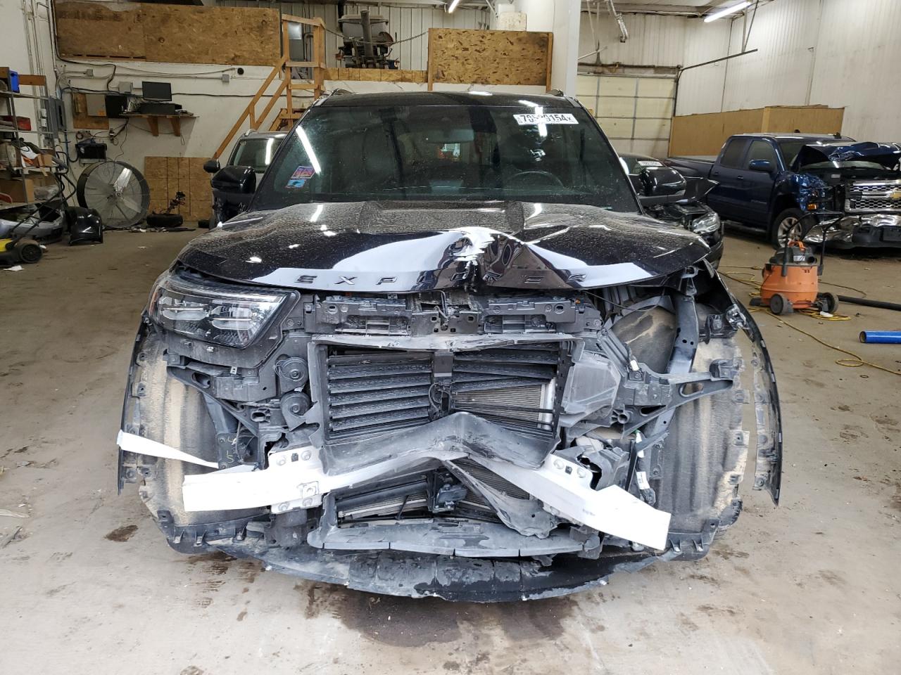 2020 Ford Explorer VIN 1FM5K8GC1LGA06332 Copart auction photo, front end damage thumbnail 5