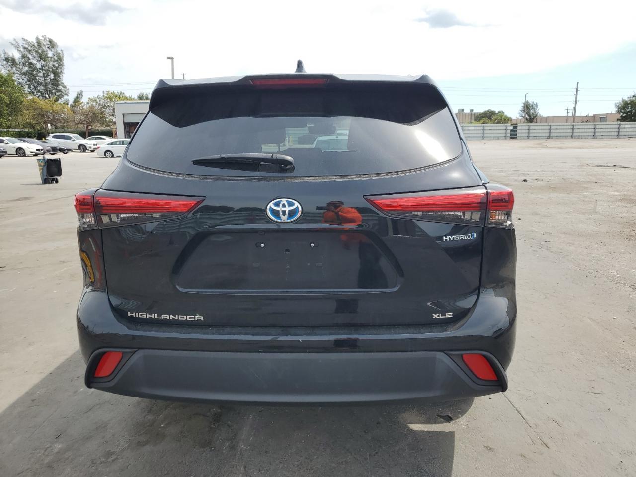 2022 Toyota Highlander VIN 5TDGARAHXNS514382 Copart auction photo, front end damage thumbnail 6