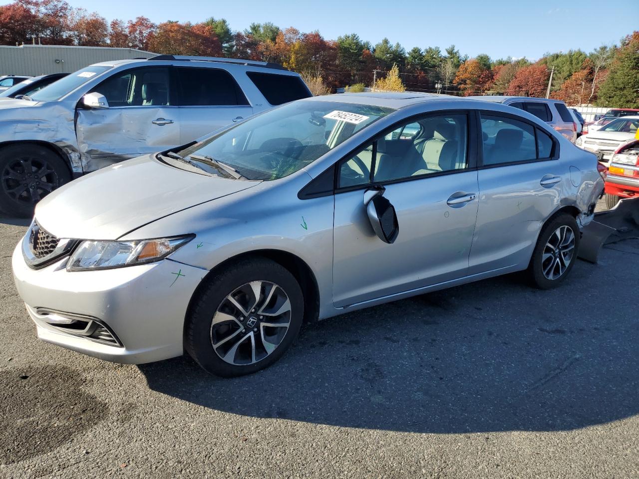 2015 Honda Civic VIN 19XFB2F84FE252136