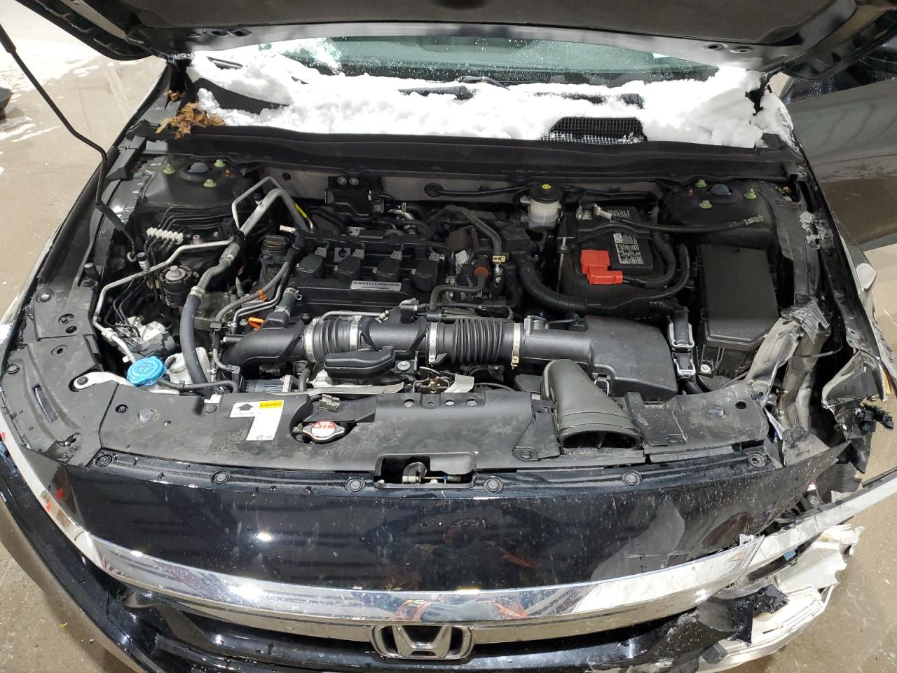 2020 Honda Accord VIN 1HGCV1F1XLA107867 Copart auction photo, front end damage thumbnail 11