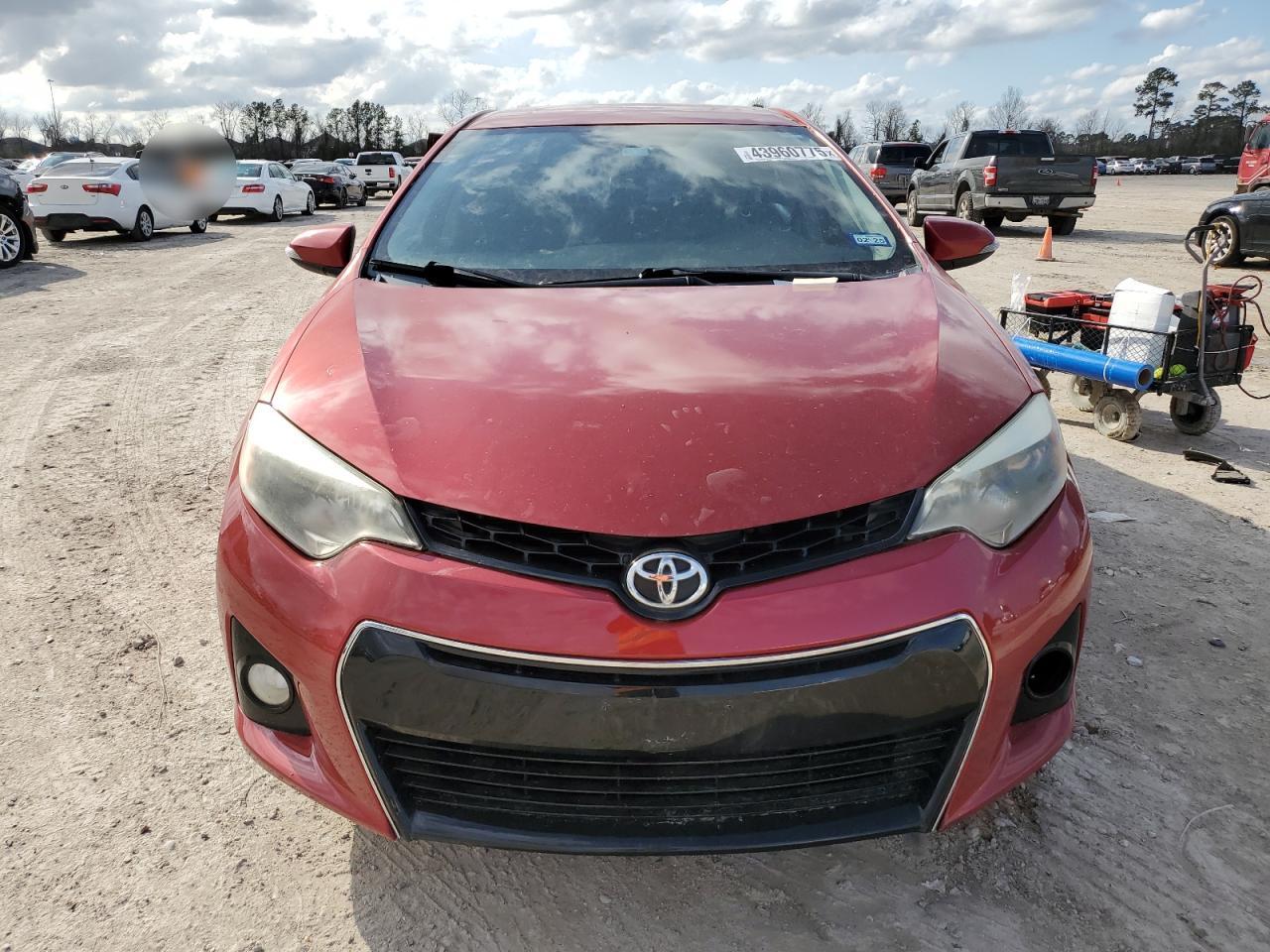 2016 Toyota Corolla VIN 5YFBURHEXGP404487 Copart auction photo, rear end / minor dent/scratches damage thumbnail 5