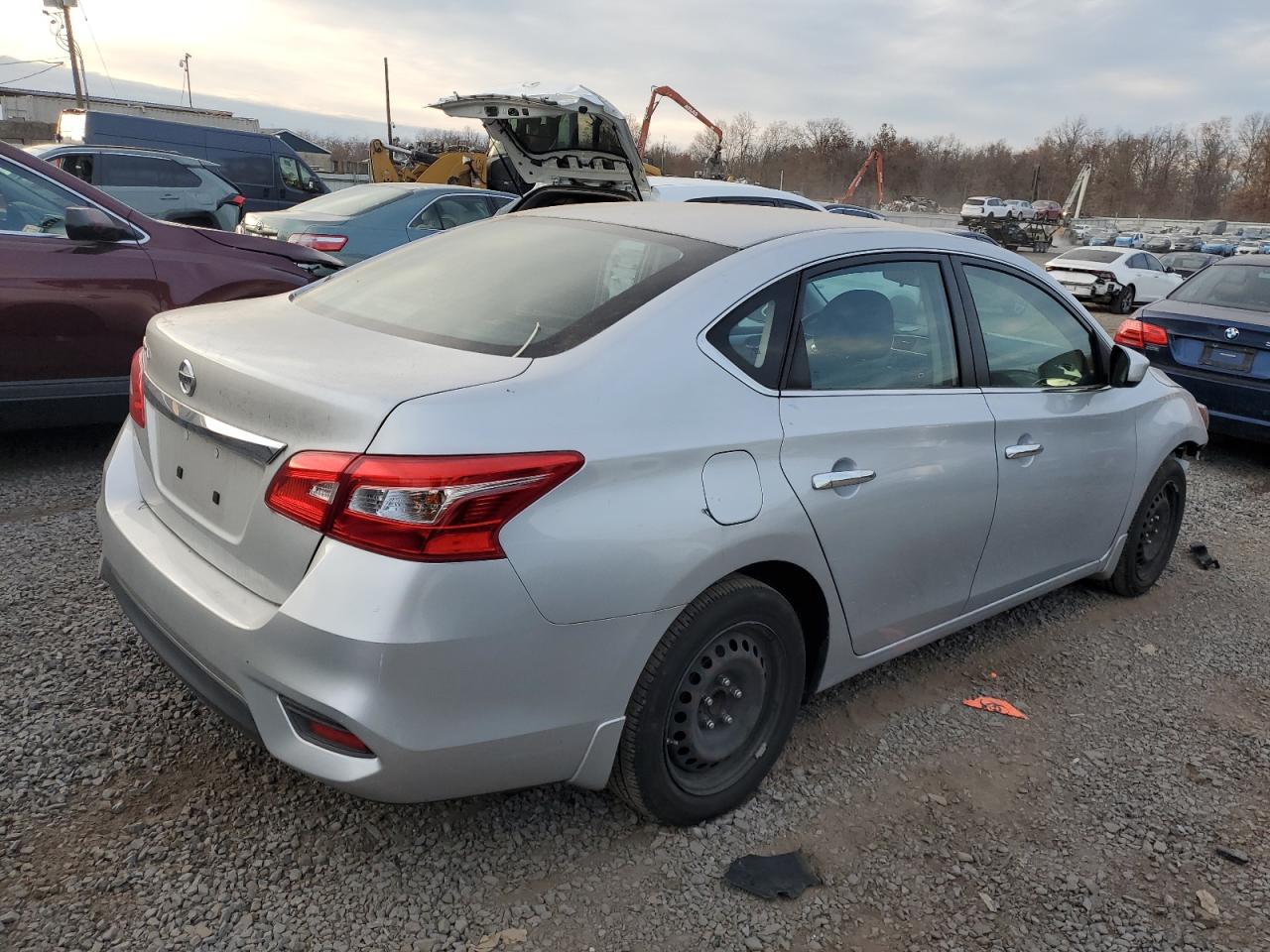 2016 Nissan Sentra VIN 3N1AB7AP9GY257311 Copart auction photo, front end damage thumbnail 3