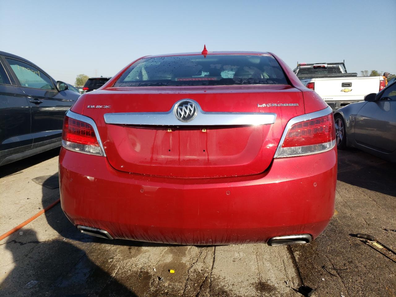 2013 Buick LaCrosse VIN 1G4GC5E35DF132188 Copart auction photo, front end damage thumbnail 6
