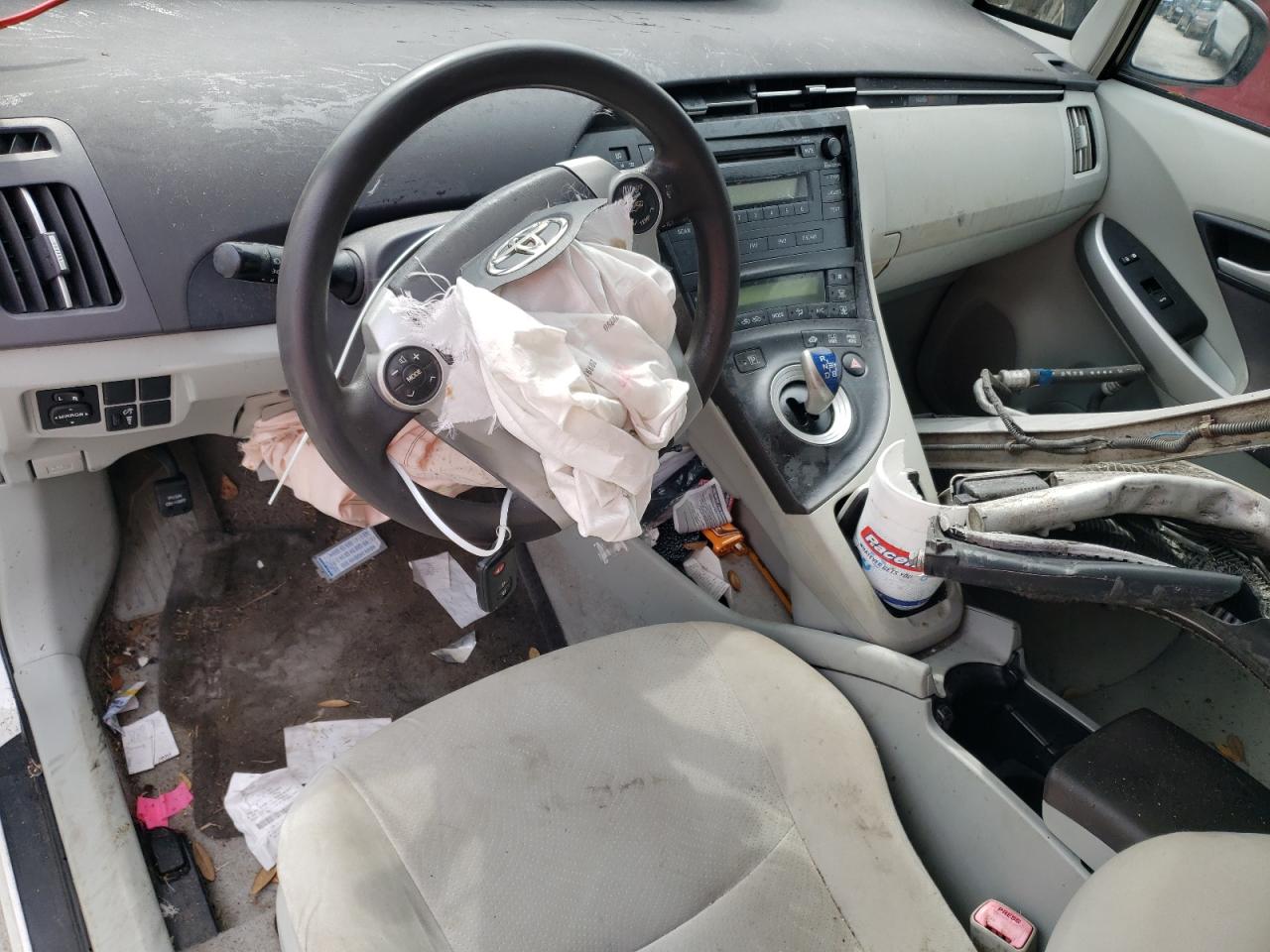 2011 Toyota Prius VIN JTDKN3DU4B0296894 Copart auction photo, front end / minor dent/scratches damage thumbnail 8
