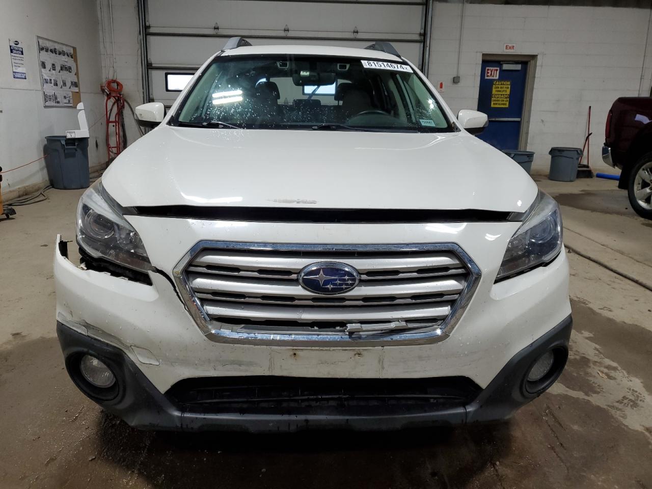 2017 Subaru Outback VIN 4S4BSAFC8H3397019 Copart auction photo, all over damage thumbnail 5