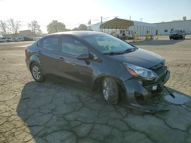 2016 KIA Rio VIN KNADN4A36G6599090 Copart auction photo, front end / side damage thumbnail 11