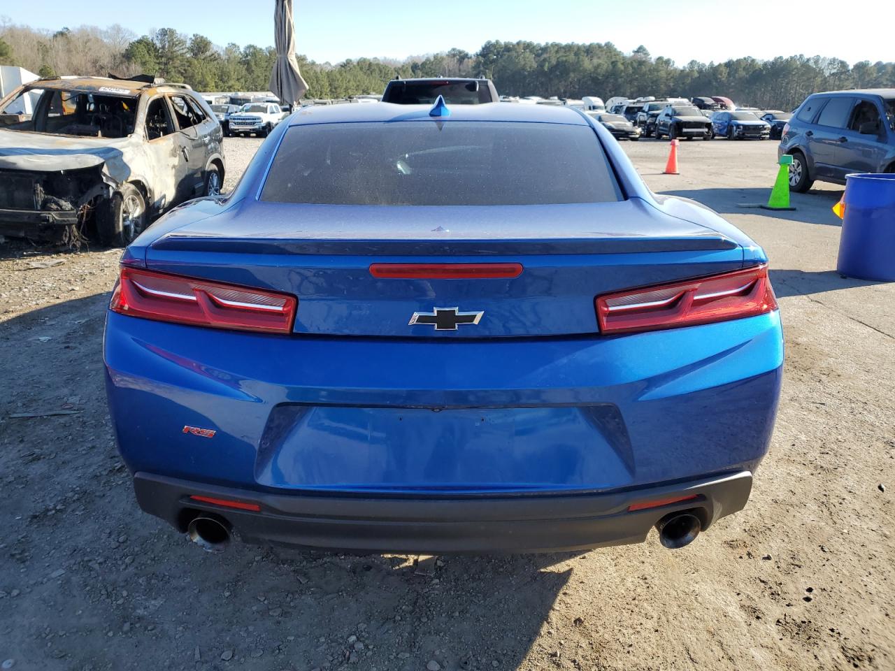 2018 Chevrolet Camaro VIN 1G1FB1RS3J0100442 Copart auction photo, front end damage thumbnail 6