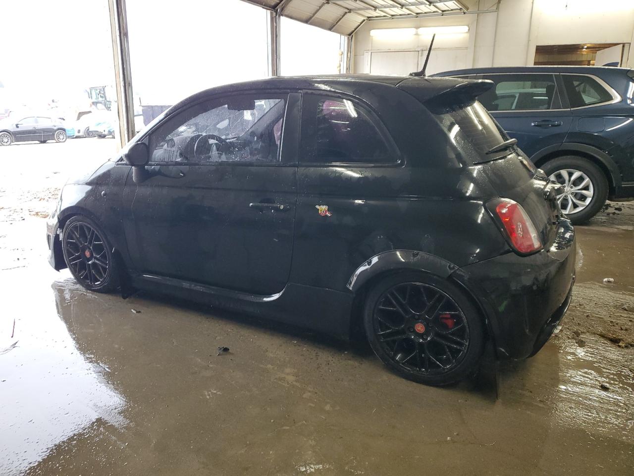 2013 Fiat 500 VIN 3C3CFFFH9DT664970 Copart auction photo, front end damage thumbnail 2