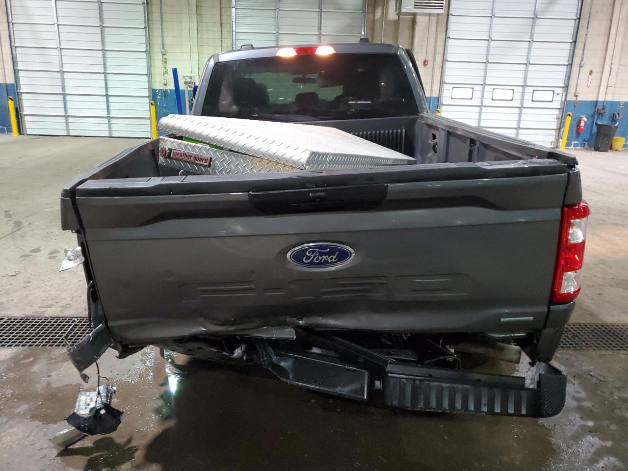 2023 Ford F-150 VIN 1FTEX1EP6PFA80571 Copart auction photo, rollover damage thumbnail 6