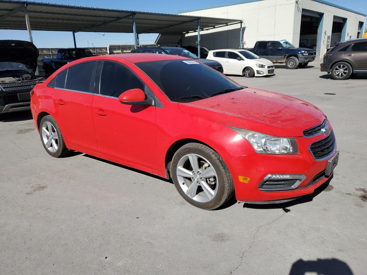 2015 Chevrolet Cruze VIN 1G1PE5SB1F7252148 Copart auction photo, rear end damage thumbnail 4