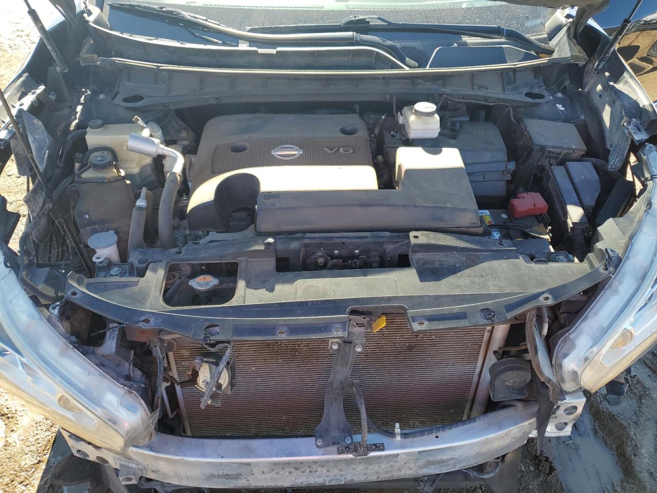 2017 Nissan Murano VIN 5N1AZ2MG8HN184238 Copart auction photo, front end damage thumbnail 12