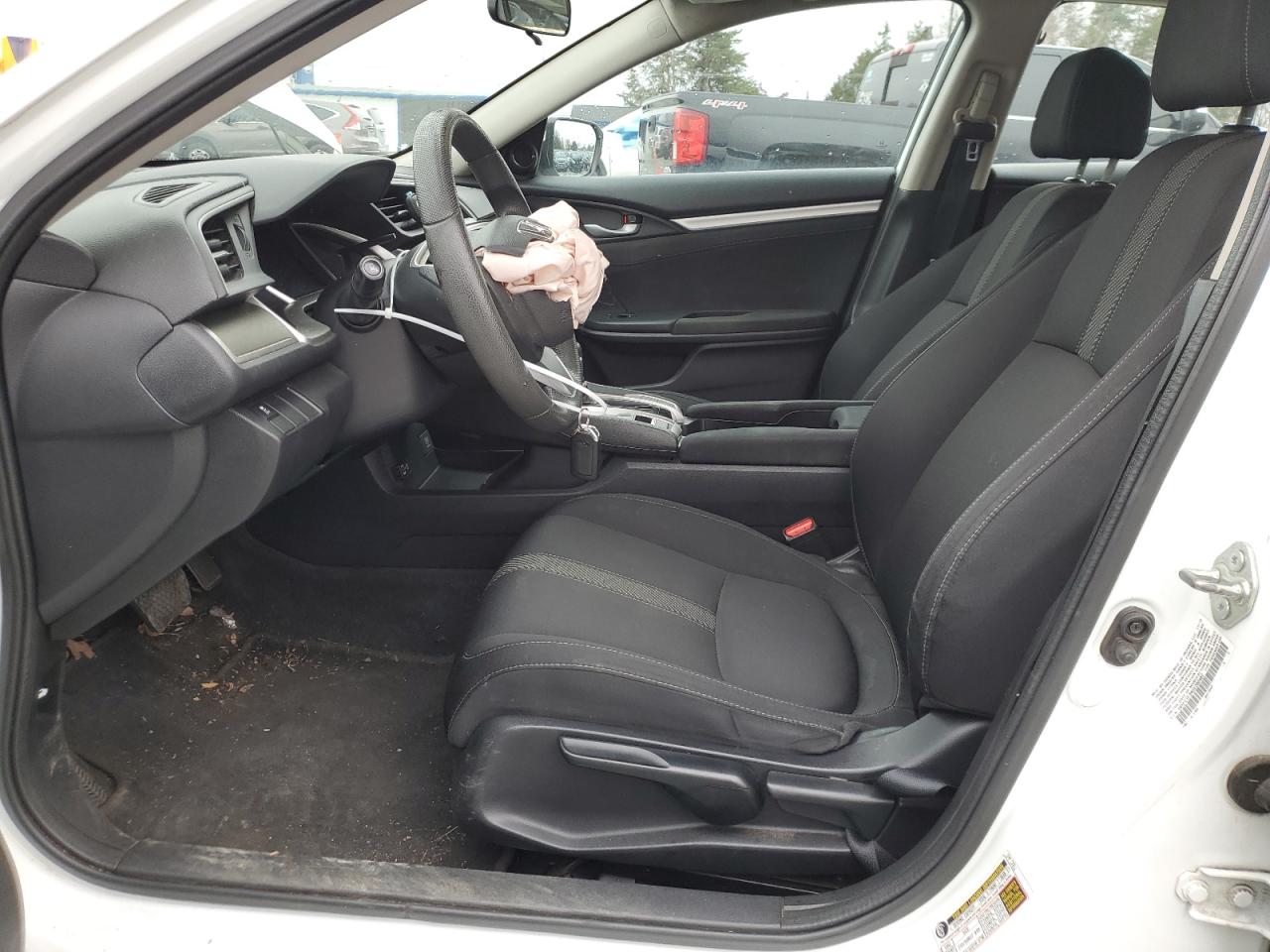 2016 Honda Civic VIN 19XFC1F39GE200482 Copart auction photo, front end damage thumbnail 7
