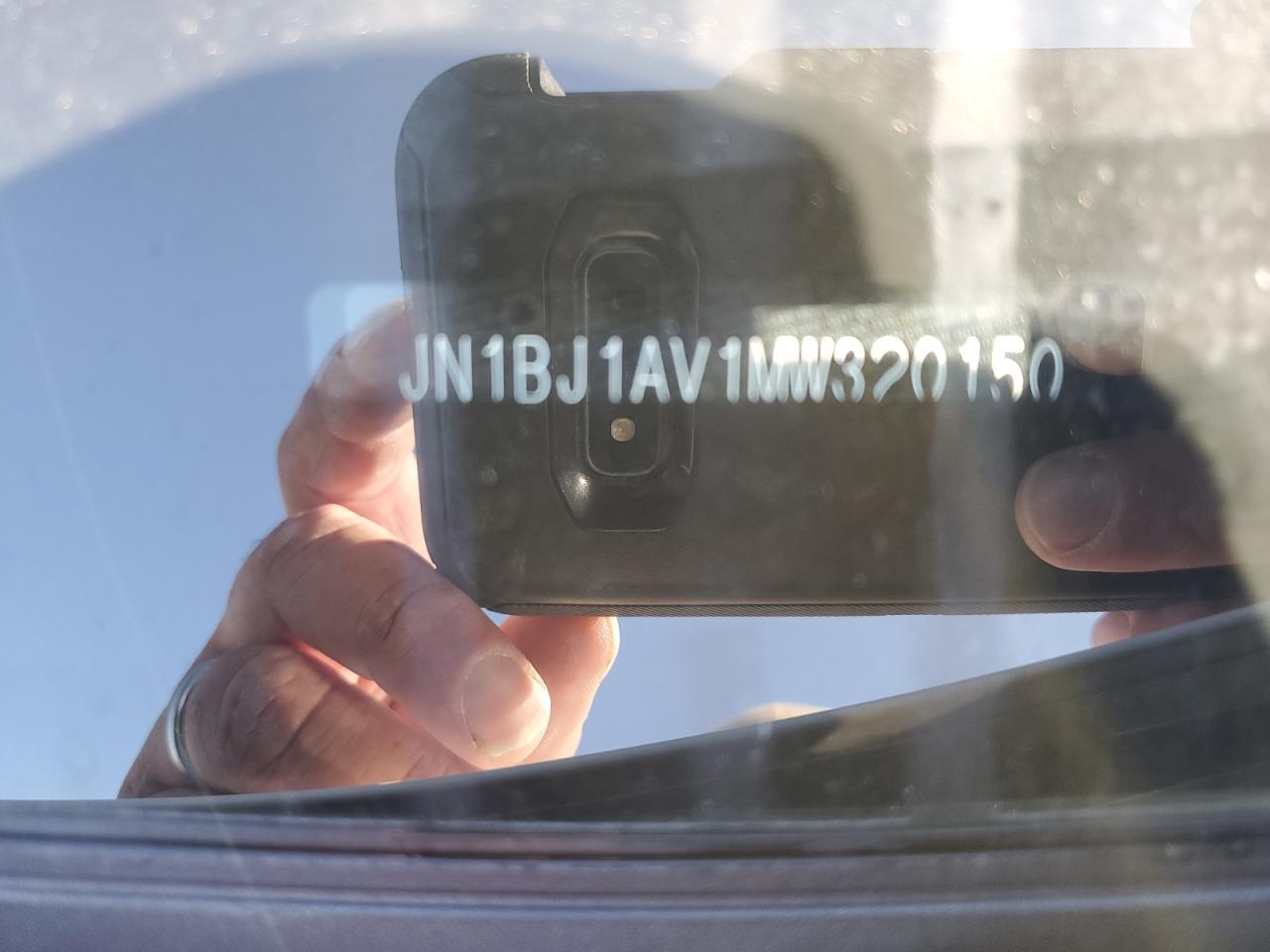 2021 Nissan Rogue VIN JN1BJ1AV1MW320150 Copart auction photo, side / front end damage thumbnail 15