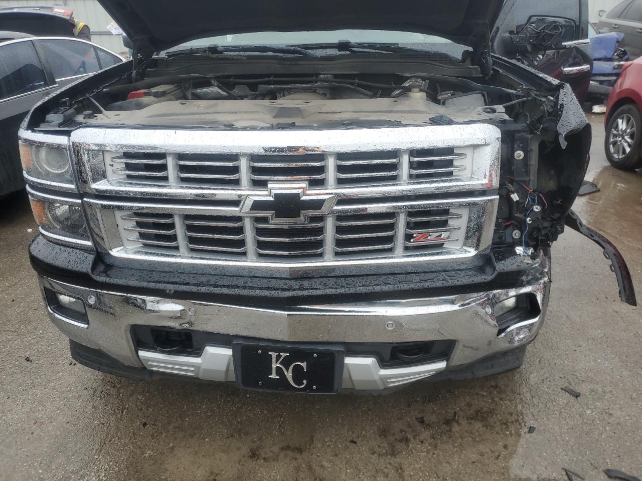 2015 Chevrolet Silverado VIN 3GCUKSEC2FG109798 Copart auction photo, front end damage thumbnail 13
