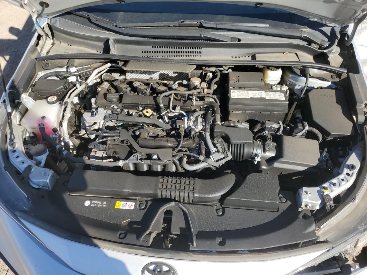 2022 Toyota Corolla VIN 5YFT4MCE3NP123529 Copart auction photo, front end / side damage thumbnail 12