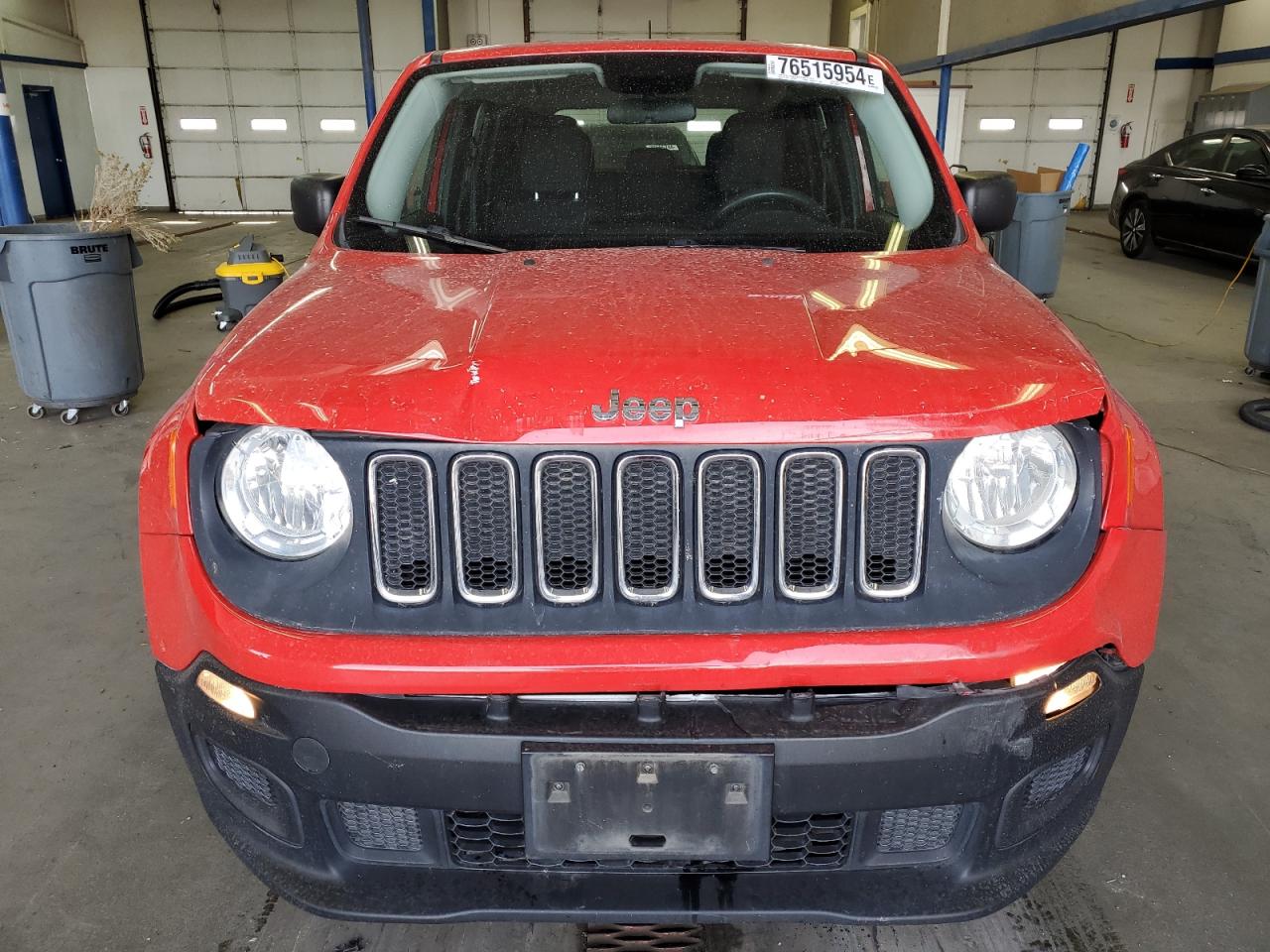 2015 Jeep Renegade VIN ZACCJBAT0FPB62883 Copart auction photo, front end damage thumbnail 5