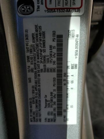 2015 Ford Fiesta VIN 3FADP4FJ1FM148125 Copart auction photo, minor dent/scratches damage thumbnail 12