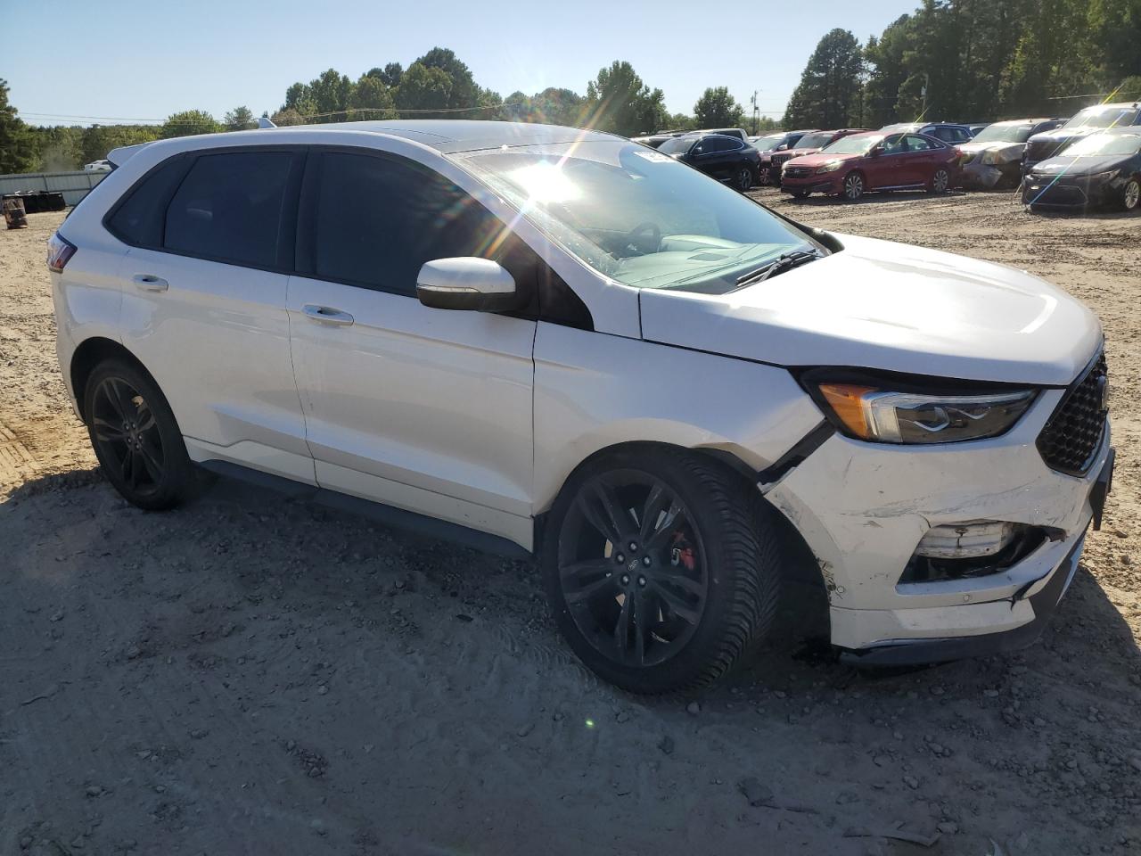 2019 Ford Edge VIN 2FMPK4APXKBB52179 Copart auction photo, front end / minor dent/scratches damage thumbnail 4